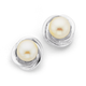 Sterling Silver Freshwater Pearl Knot Studs