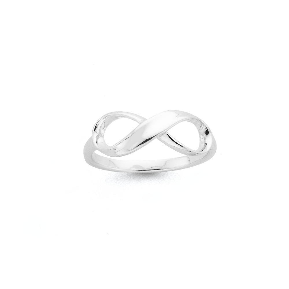 Sterling Silver Infinity Ring | Prouds