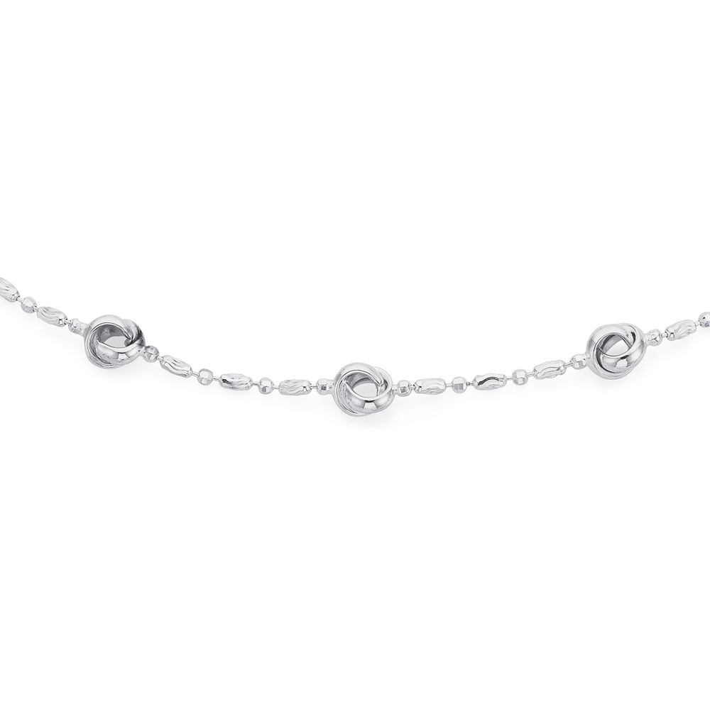 Silver MultHeart Beaded Bracelet Bracelets Prouds The Jewellers