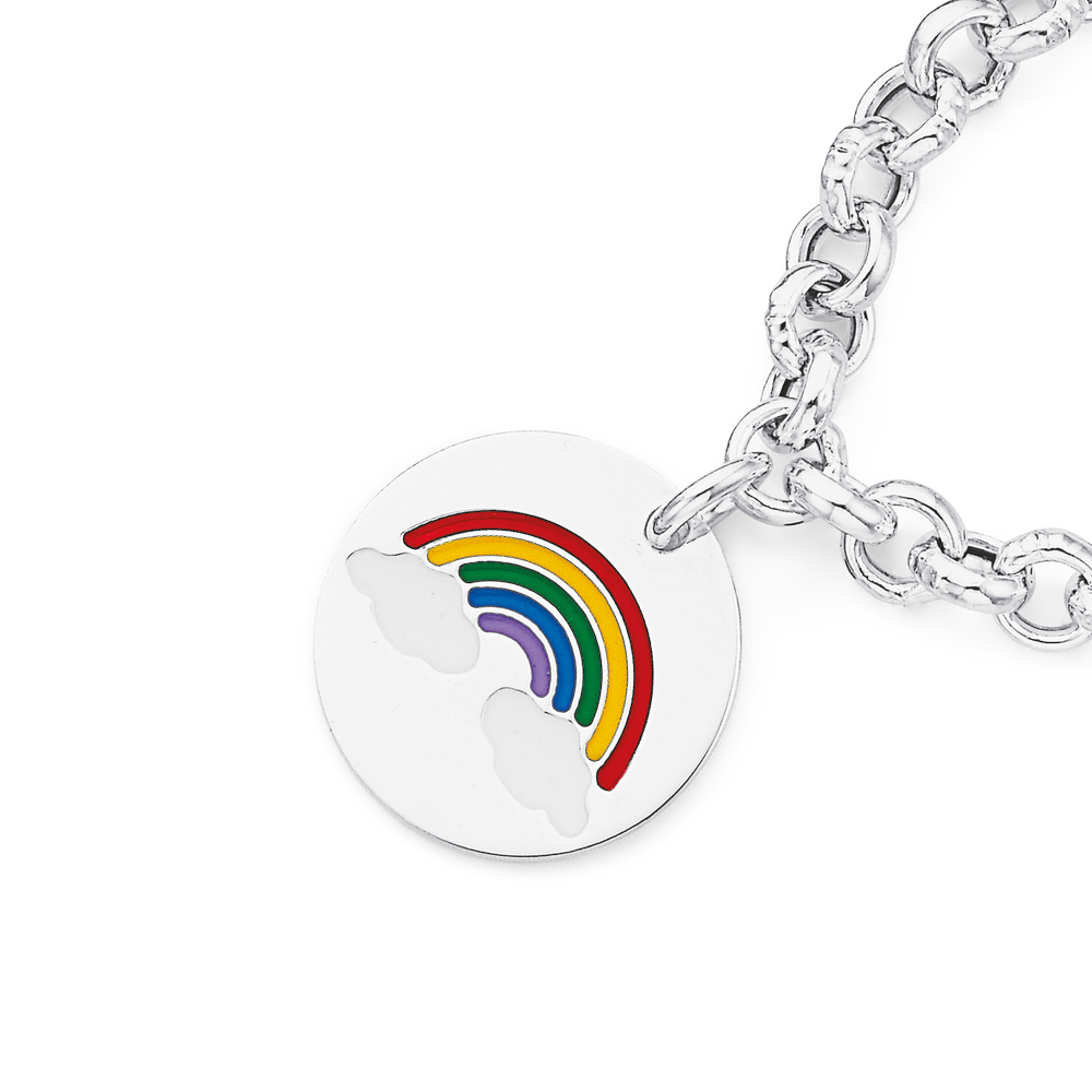 Silver MultHeart Beaded Bracelet Bracelets Prouds The Jewellers